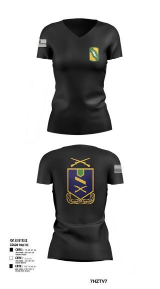 Womens Short Sleeve Vneck Shirt, 2-137th IN RGMT, National Guard, Teamtime, Team time, sublimation, custom sports apparel, team uniforms, spirit wear, spiritwear, sports uniforms, custom shirts, team store, custom team store, fundraiser sports, apparel fundraiser