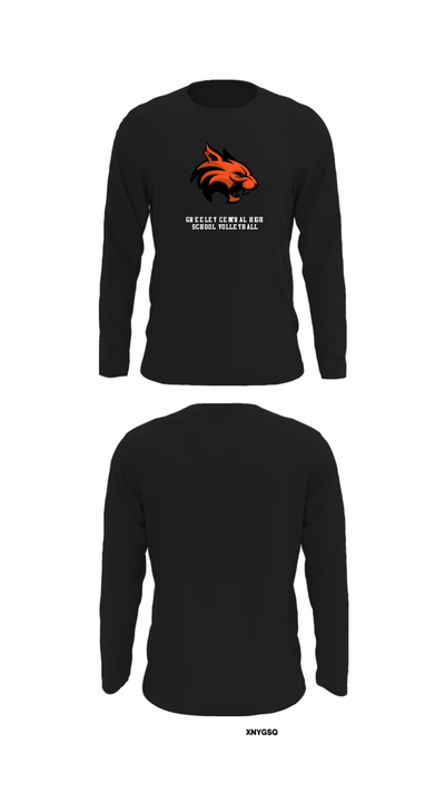 Greeley Central High School Volleyball 85043957 Long Sleeve Performance Shirt - 27