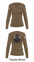 35th COMMS 55833668 Women's Long Sleeve V-neck Shirt - 17