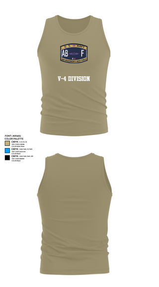 Tank Top, V-4 Division, , Teamtime, Team time, sublimation, custom sports apparel, team uniforms, spirit wear, spiritwear, sports uniforms, custom shirts, team store, custom team store, fundraiser sports, apparel fundraiser