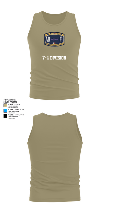 V-4 Division 66331913 Tank Top - 94