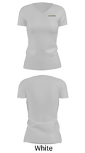 DJVPO 2183078 Women's Short Sleeve V-neck Shirt - 19