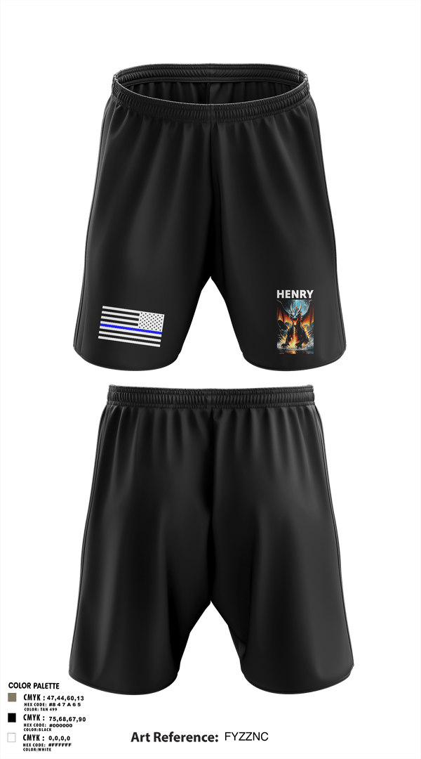Athletic Shorts With Pockets, Henry, Police, Teamtime, Team time, sublimation, custom sports apparel, team uniforms, spirit wear, spiritwear, sports uniforms, custom shirts, team store, custom team store, fundraiser sports, apparel fundraiser