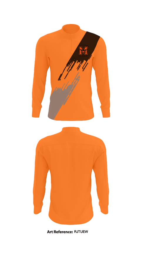 Quarter Zip Jacket, Macomb Senior High School Baseball, Baseball, Teamtime, Team time, sublimation, custom sports apparel, team uniforms, spirit wear, spiritwear, sports uniforms, custom shirts, team store, custom team store, fundraiser sports, apparel fundraiser