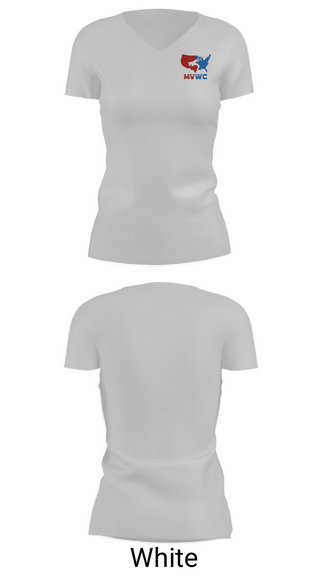 Women's Short Sleeve Vneck Shirt, MVWC, Wrestling, Teamtime, Team time, sublimation, custom sports apparel, team uniforms, spirit wear, spiritwear, sports uniforms, custom shirts, team store, custom team store, fundraiser sports, apparel fundraiser