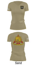 SOUTH CAROLINA ARMY NATIONAL GUARD 14160186 Women's Short Sleeve V-neck Shirt - 84