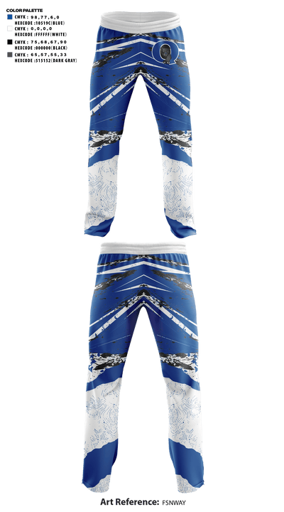 Quakertown Community Senior High School Cross Country 7810582 Sweatpants - 1