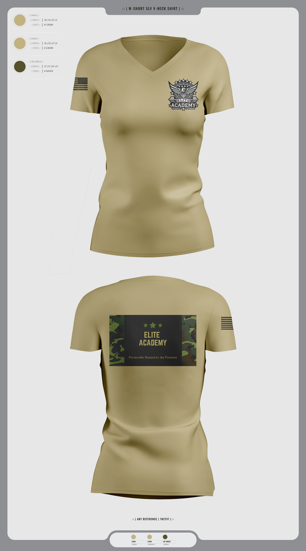 Womens Short Sleeve Vneck Shirt, ELITE SQUAD, Cross Country, Teamtime, Team time, sublimation, custom sports apparel, team uniforms, spirit wear, spiritwear, sports uniforms, custom shirts, team store, custom team store, fundraiser sports, apparel fundraiser
