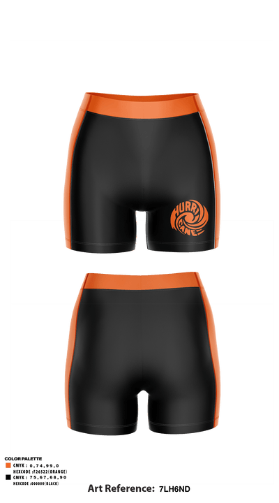 Wilmington High School Volleyball 28183108 Women's Compression Shorts - 2