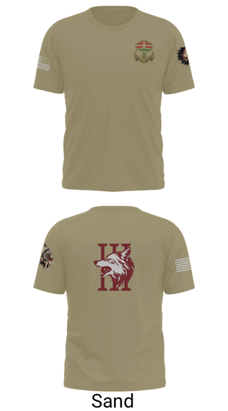 Short Sleeve Performance Shirt, Apache company, 4-6 IN, Army, Teamtime, Team time, sublimation, custom sports apparel, team uniforms, spirit wear, spiritwear, sports uniforms, custom shirts, team store, custom team store, fundraiser sports, apparel fundraiser