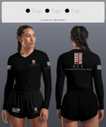 Elevated Fire Technologies Inc 48012343 Women's Long Sleeve V-neck Shirt - 2
