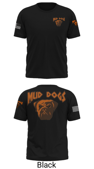 Short Sleeve Performance Shirt, Mud dogs, Football, Teamtime, Team time, sublimation, custom sports apparel, team uniforms, spirit wear, spiritwear, sports uniforms, custom shirts, team store, custom team store, fundraiser sports, apparel fundraiser