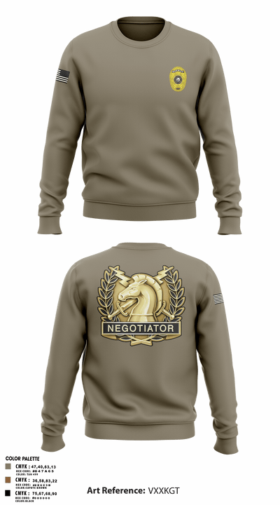 HCSO CNT 41668250 Crew Neck Sweatshirt - 1