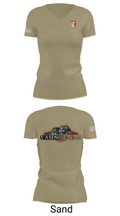 Charlie Battery, 1st Battalion 1st Air Defense Artillery Regiment 30470719 Women's Short Sleeve V-neck Shirt - 88