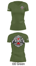 Truck 1 23787663 Women's Short Sleeve V-neck Shirt - 28
