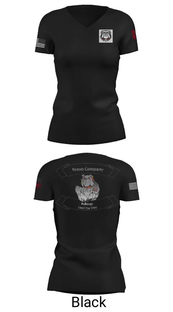 Women's Short Sleeve Vneck Shirt, 16TH ordnance Bravo Company, , Teamtime, Team time, sublimation, custom sports apparel, team uniforms, spirit wear, spiritwear, sports uniforms, custom shirts, team store, custom team store, fundraiser sports, apparel fundraiser