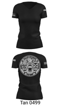 VALLEY K9 75951631 Women's Short Sleeve V-neck Shirt - 65