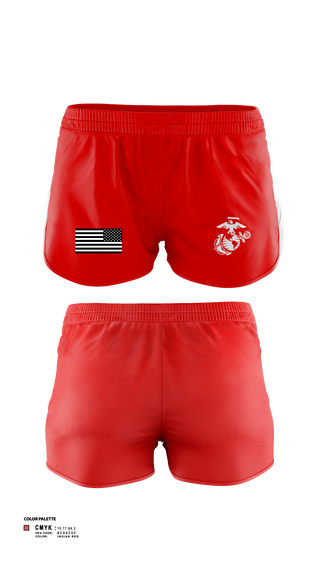 Womens Shorts, OPF, Marines, Teamtime, Team time, sublimation, custom sports apparel, team uniforms, spirit wear, spiritwear, sports uniforms, custom shirts, team store, custom team store, fundraiser sports, apparel fundraiser