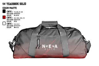Duffle Bag, NEA ELITE, Track & Field, Teamtime, Team time, sublimation, custom sports apparel, team uniforms, spirit wear, spiritwear, sports uniforms, custom shirts, team store, custom team store, fundraiser sports, apparel fundraiser