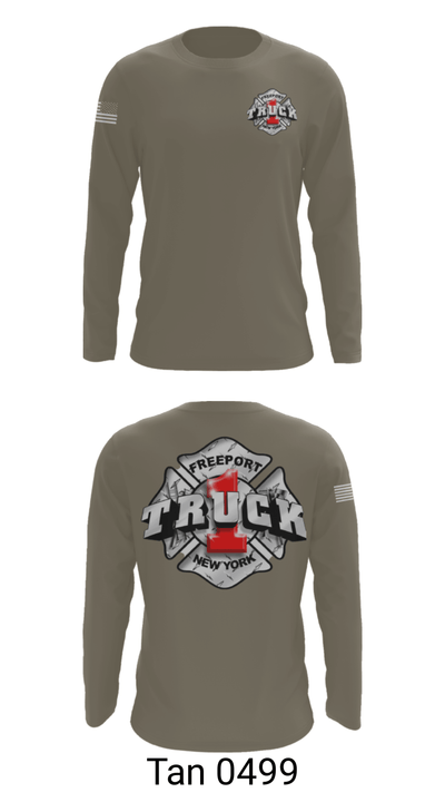 Truck 1 23787663 Long Sleeve Performance Shirt - 35
