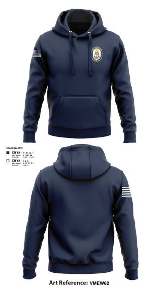 Hoodie, Uss Gonzalez, Navy, Teamtime, Team time, sublimation, custom sports apparel, team uniforms, spirit wear, spiritwear, sports uniforms, custom shirts, team store, custom team store, fundraiser sports, apparel fundraiser