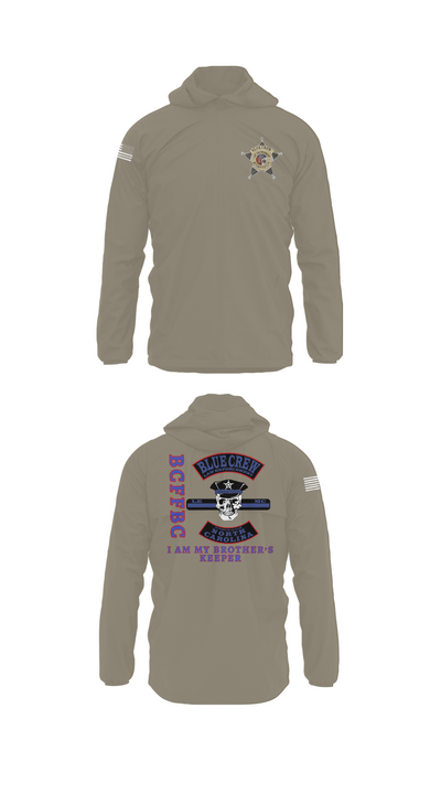 Bluecrew law enforcement motorcycle club 56909917 Windbreaker - 58