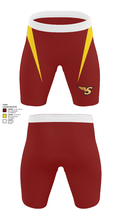 Sharon High School Tennis 37543796 Men's Compression Shorts - 23