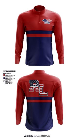 Quarter Zip Jacket, Red Land High School Cheer, Cheer, Teamtime, Team time, sublimation, custom sports apparel, team uniforms, spirit wear, spiritwear, sports uniforms, custom shirts, team store, custom team store, fundraiser sports, apparel fundraiser