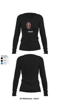 7th CST 5552337 Women's Long Sleeve V-neck Shirt -1 22
