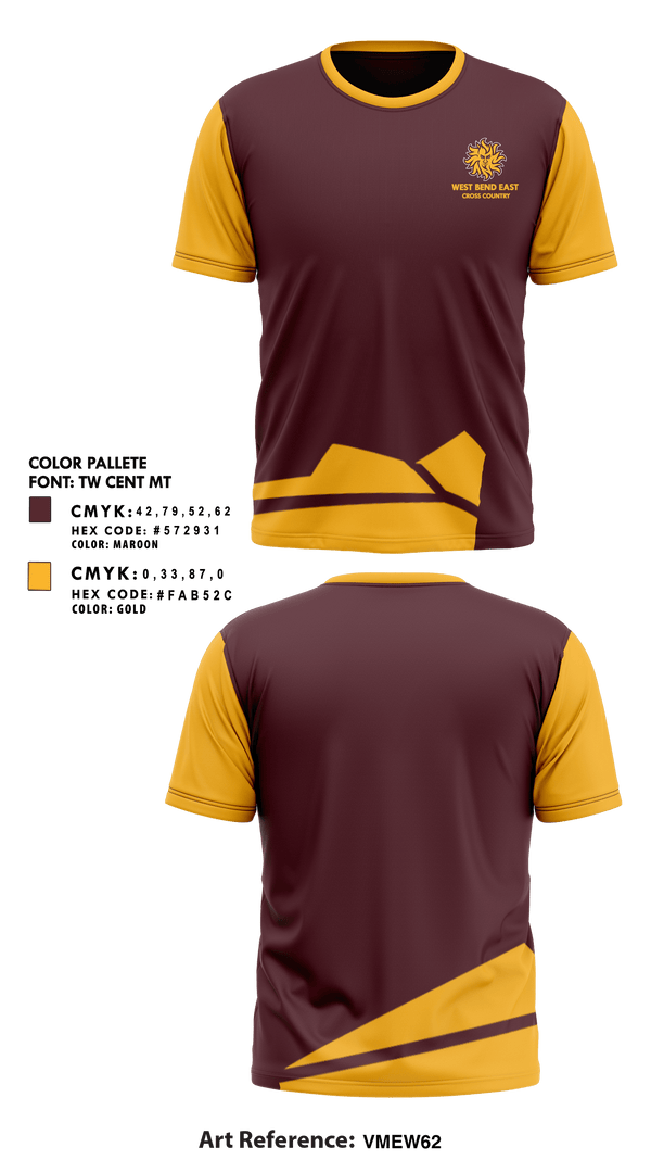 Short Sleeve Performance Shirt, West Bend East High School Cross Country, Cross Country, Teamtime, Team time, sublimation, custom sports apparel, team uniforms, spirit wear, spiritwear, sports uniforms, custom shirts, team store, custom team store, fundraiser sports, apparel fundraiser