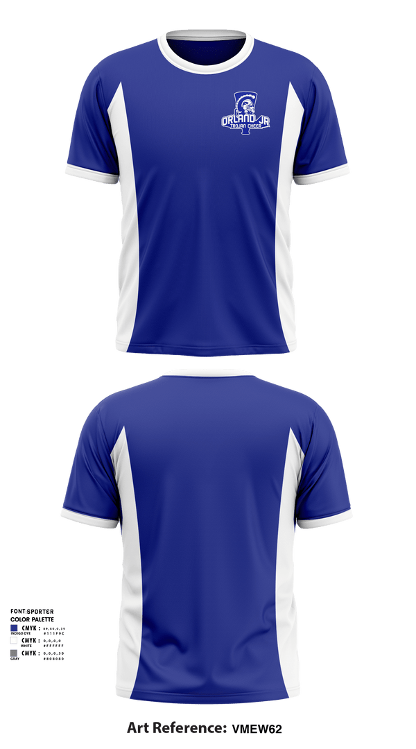 Short Sleeve Performance Shirt, Orland Jr Trojans Cheer, Cheer, Teamtime, Team time, sublimation, custom sports apparel, team uniforms, spirit wear, spiritwear, sports uniforms, custom shirts, team store, custom team store, fundraiser sports, apparel fundraiser