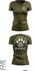 Bahrain Animal Rescue Center 9628142 Women's Short Sleeve V-neck Shirt - 10