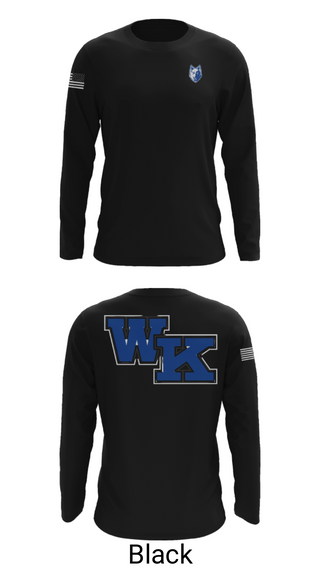 Long Sleeve Performance Shirt, Worthington Kilbourne High School Golf, Golf, Teamtime, Team time, sublimation, custom sports apparel, team uniforms, spirit wear, spiritwear, sports uniforms, custom shirts, team store, custom team store, fundraiser sports, apparel fundraiser