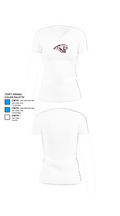 Central Noble Senior High School Basketball 3456773 Women's Short Sleeve V-neck Shirt - 18