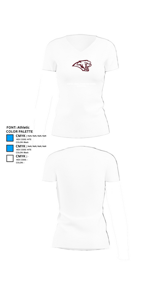 Womens Short Sleeve Vneck Shirt, Central Noble Senior High School Basketball, Women's Basketball, Teamtime, Team time, sublimation, custom sports apparel, team uniforms, spirit wear, spiritwear, sports uniforms, custom shirts, team store, custom team store, fundraiser sports, apparel fundraiser