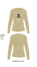 CDA 64 12212221 Women's Long Sleeve V-neck Shirt - 78