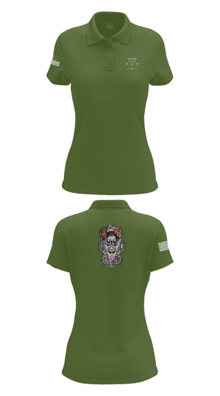 Womens Short Sleeve Performance Polo, 12th Dental Co, Navy, Teamtime, Team time, sublimation, custom sports apparel, team uniforms, spirit wear, spiritwear, sports uniforms, custom shirts, team store, custom team store, fundraiser sports, apparel fundraiser