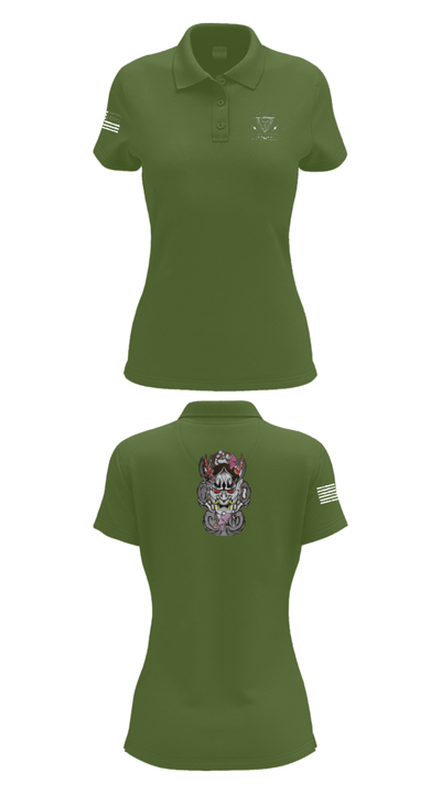 12th Dental Co 7491027 Women's Short Sleeve Performance Polo  - 52