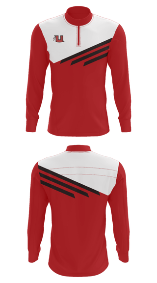 Quarter Zip Jacket, Uintah High School Lacrosse, Women's Lacrosse, Teamtime, Team time, sublimation, custom sports apparel, team uniforms, spirit wear, spiritwear, sports uniforms, custom shirts, team store, custom team store, fundraiser sports, apparel fundraiser