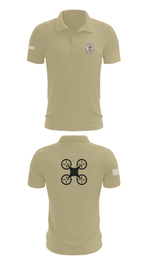 Short Sleeve Performance Polo, UAS Pilot, Police, Teamtime, Team time, sublimation, custom sports apparel, team uniforms, spirit wear, spiritwear, sports uniforms, custom shirts, team store, custom team store, fundraiser sports, apparel fundraiser