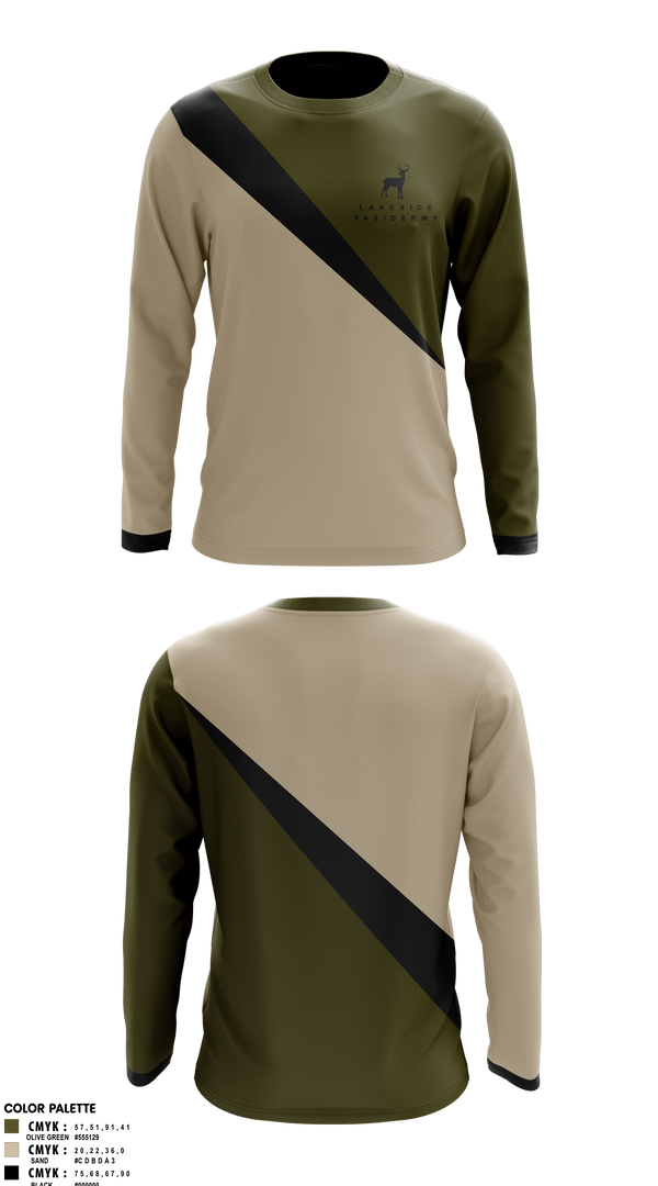 Long Sleeve Performance Shirt, Lakeside Taxidermy, , Teamtime, Team time, sublimation, custom sports apparel, team uniforms, spirit wear, spiritwear, sports uniforms, custom shirts, team store, custom team store, fundraiser sports, apparel fundraiser