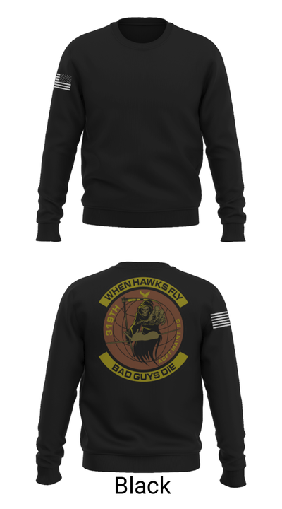 319th Maintenance Squadron 60744056 Crew Neck Sweatshirt - 25