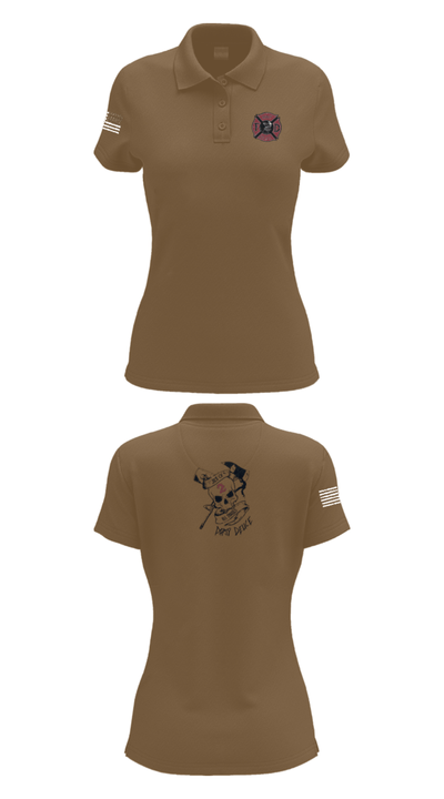 386th ECES/CEF 44039063 Women's Short Sleeve Performance Polo  - 15