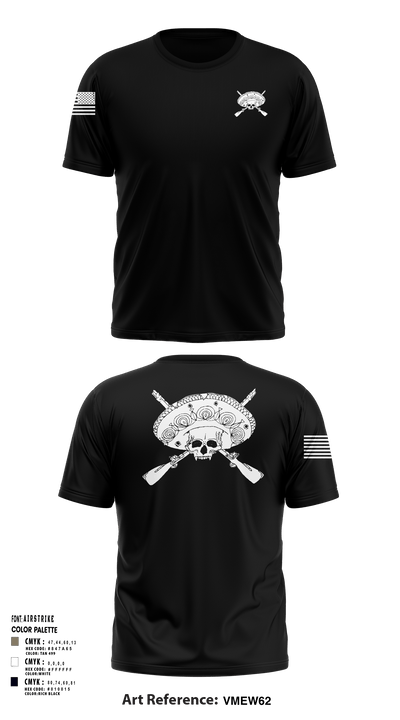 Los Pistoleros 43095637 Short Sleeve Performance Shirt - 1