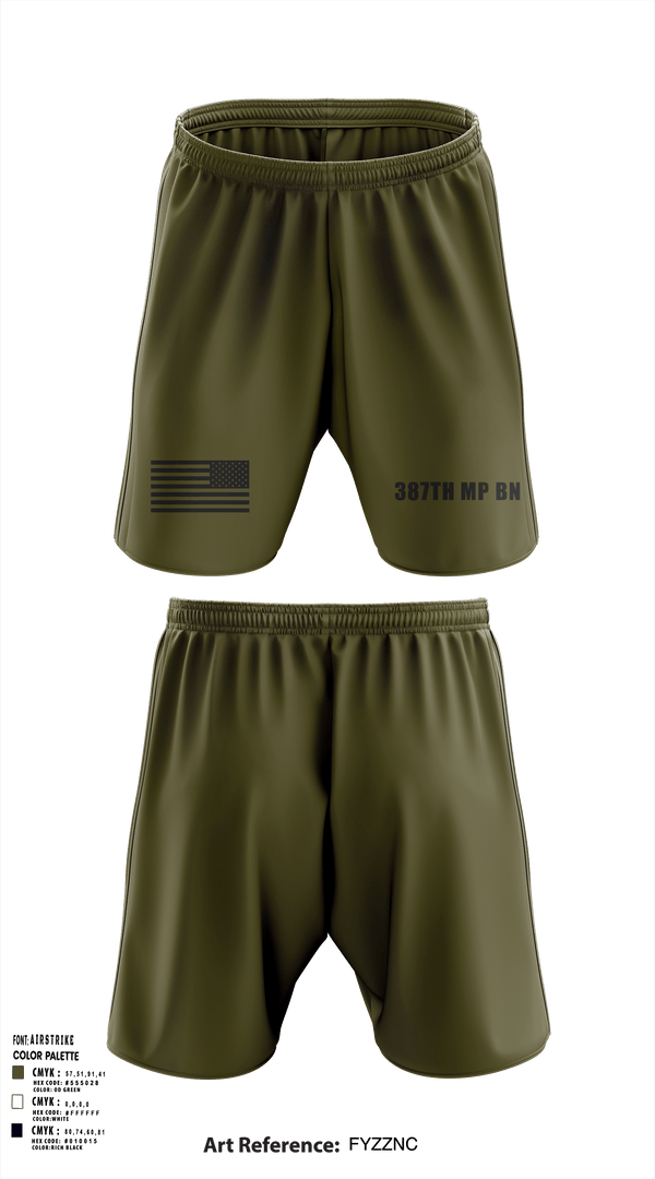 Athletic Shorts With Pockets, 387th MP BN, , Teamtime, Team time, sublimation, custom sports apparel, team uniforms, spirit wear, spiritwear, sports uniforms, custom shirts, team store, custom team store, fundraiser sports, apparel fundraiser