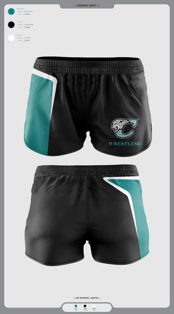 Womens Shorts, Century Wrestling Club, Wrestling, Teamtime, Team time, sublimation, custom sports apparel, team uniforms, spirit wear, spiritwear, sports uniforms, custom shirts, team store, custom team store, fundraiser sports, apparel fundraiser