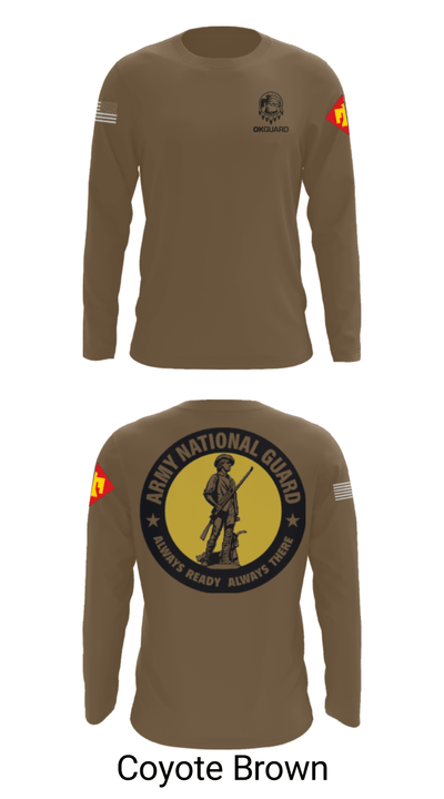Recruiting & Retention Battalion 95903895 Long Sleeve Performance Shirt - 6