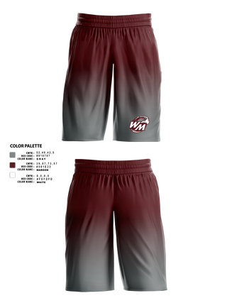 Mens Basketball Shorts, West Mecklenburg High School Basketball, Men's Basketball, Teamtime, Team time, sublimation, custom sports apparel, team uniforms, spirit wear, spiritwear, sports uniforms, custom shirts, team store, custom team store, fundraiser sports, apparel fundraiser