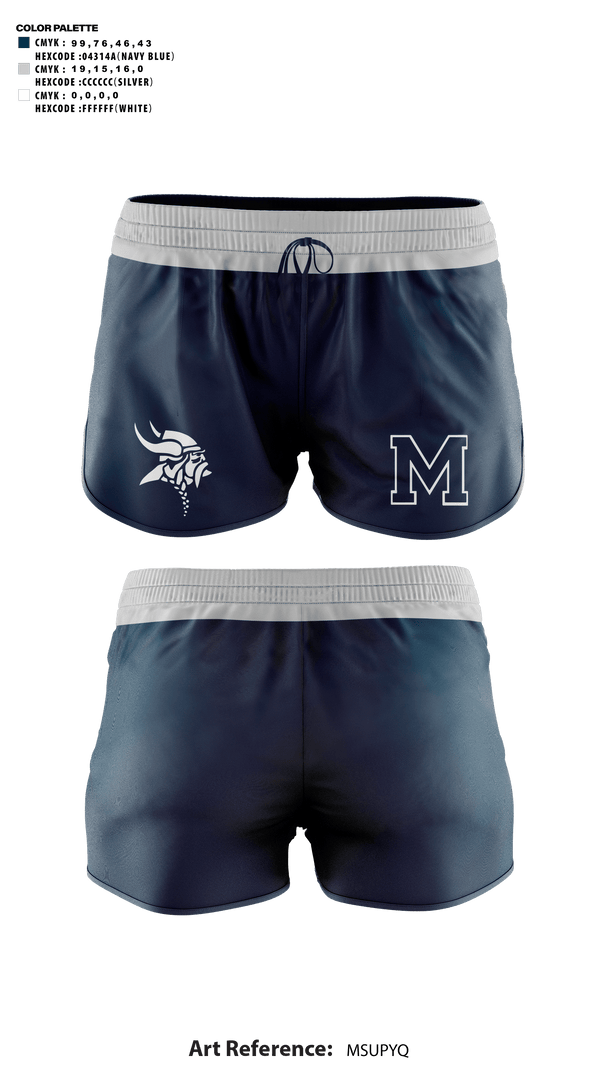 Womens Shorts, Marysville High School Cheer, Cheer, Teamtime, Team time, sublimation, custom sports apparel, team uniforms, spirit wear, spiritwear, sports uniforms, custom shirts, team store, custom team store, fundraiser sports, apparel fundraiser