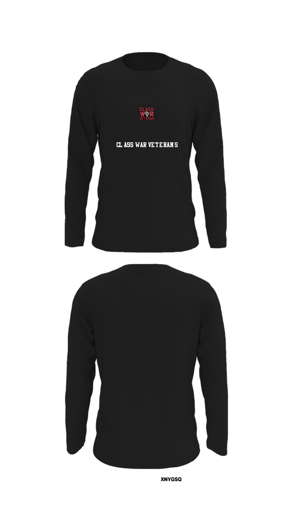 Long Sleeve Performance Shirt, Class War Veterans, E-Sports, Teamtime, Team time, sublimation, custom sports apparel, team uniforms, spirit wear, spiritwear, sports uniforms, custom shirts, team store, custom team store, fundraiser sports, apparel fundraiser